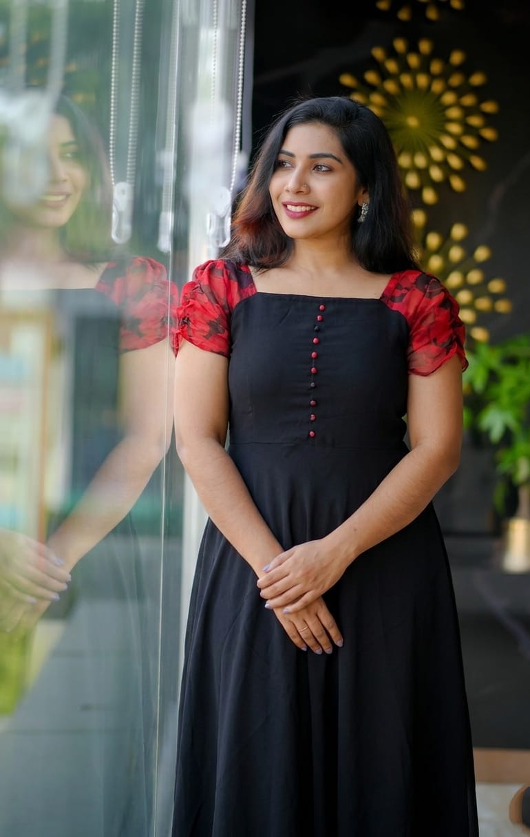 Vogue Flare Georgette Frock