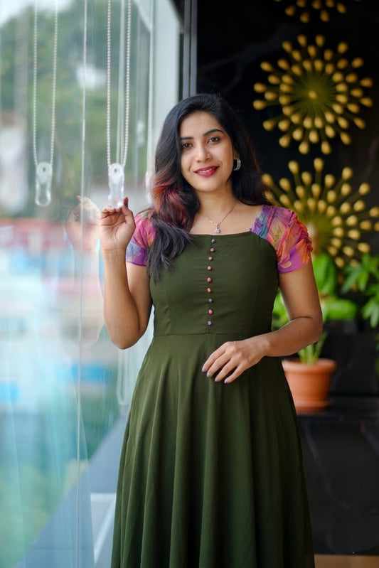 Vogue Flare Georgette Frock