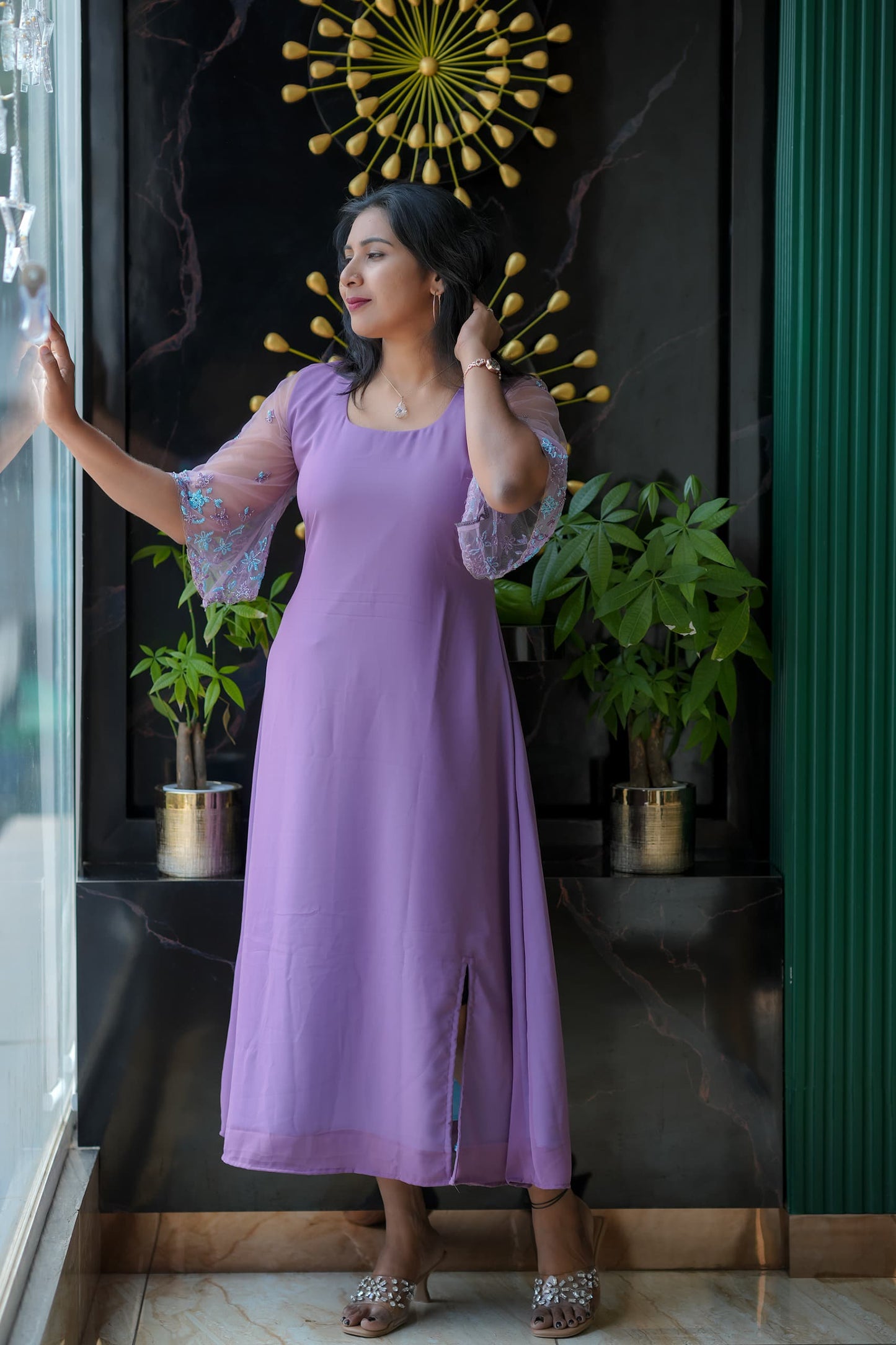 Georgette Aline Frock for Functions