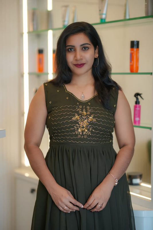 Designer Dress - Variety Colors