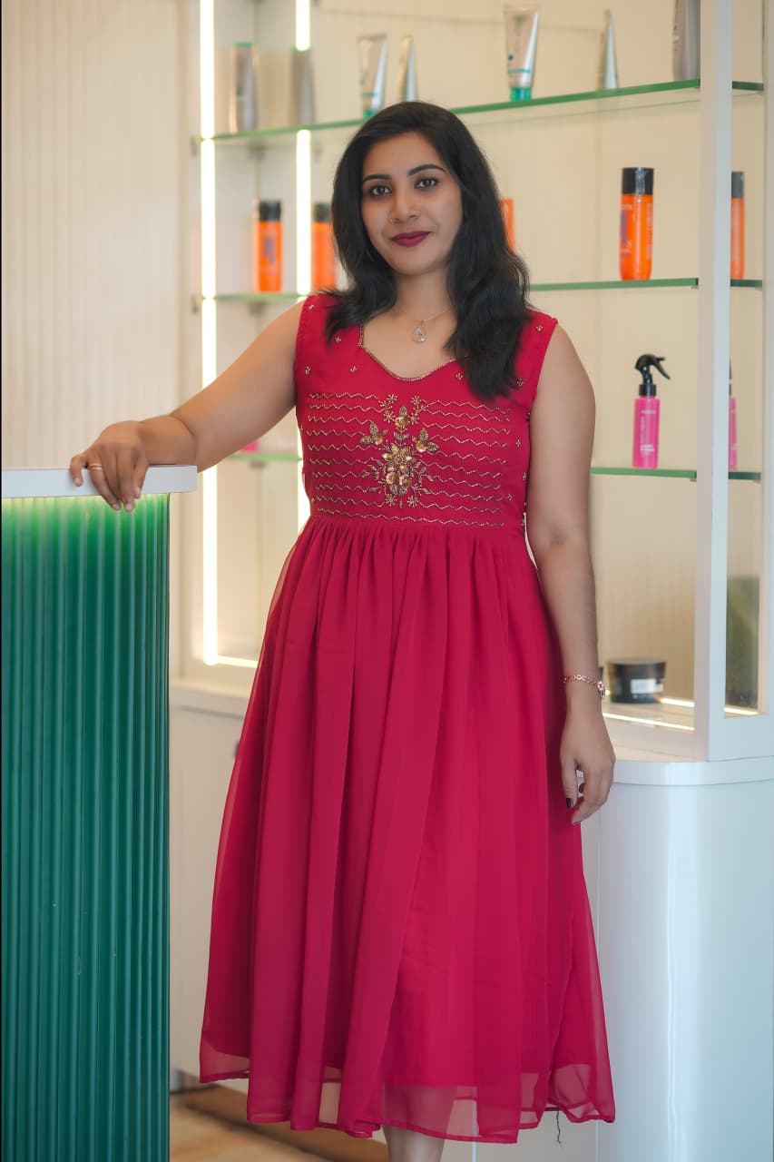 Designer Dress - Variety Colors