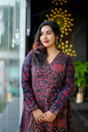 Elegant Cotton Printed Anarkali Kurta