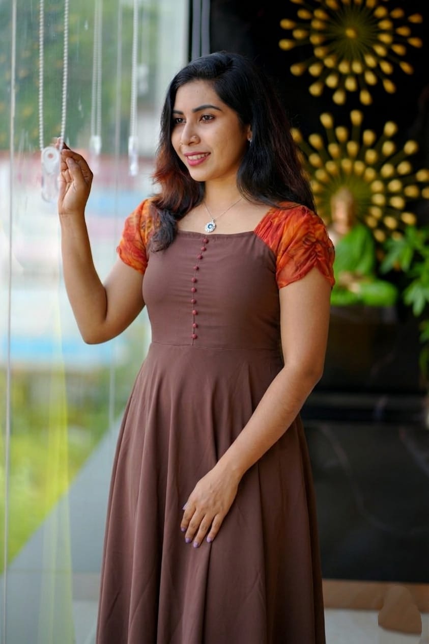 Vogue Flare Georgette Frock
