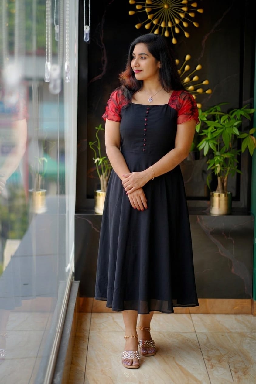 Vogue Flare Georgette Frock