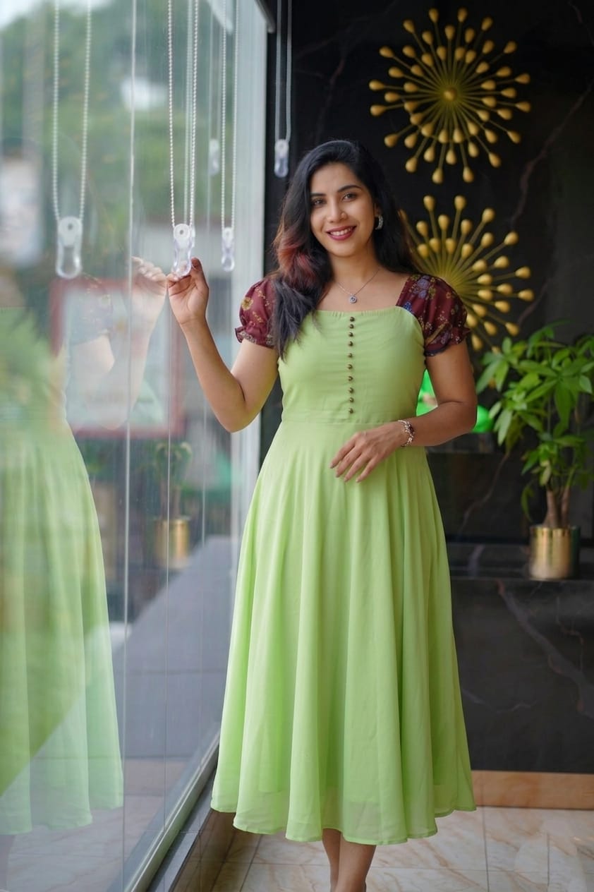 Vogue Flare Georgette Frock