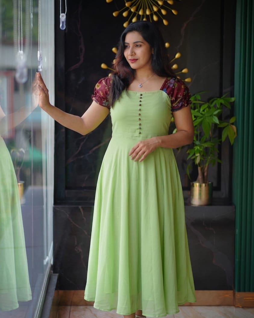 Vogue Flare Georgette Frock