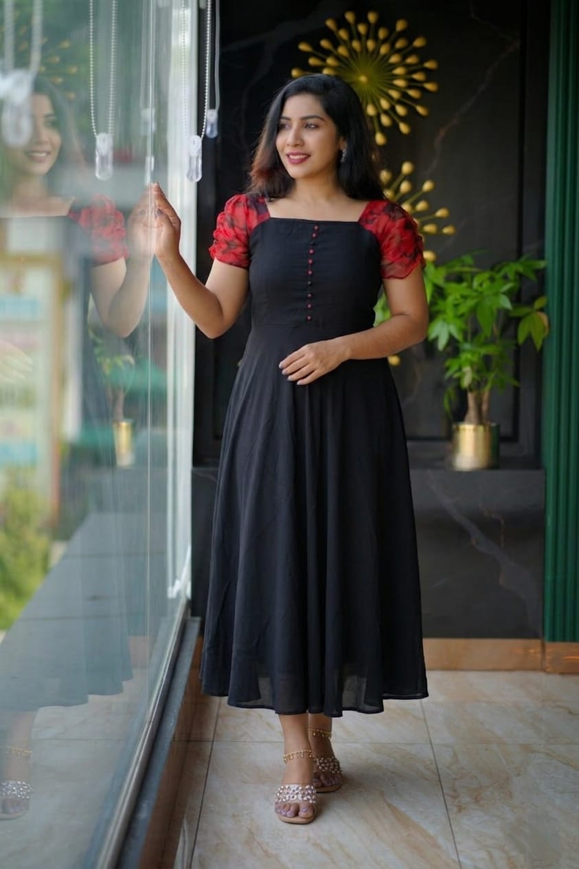 Vogue Flare Georgette Frock