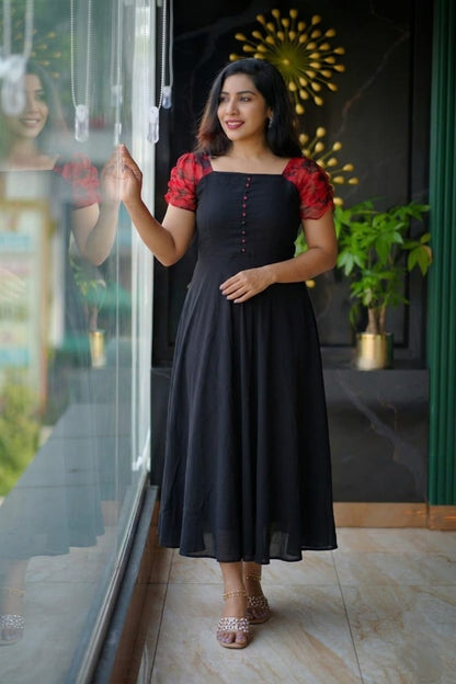Vogue Flare Georgette Frock