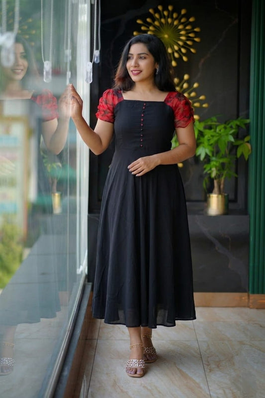 Vogue Flare Georgette Frock