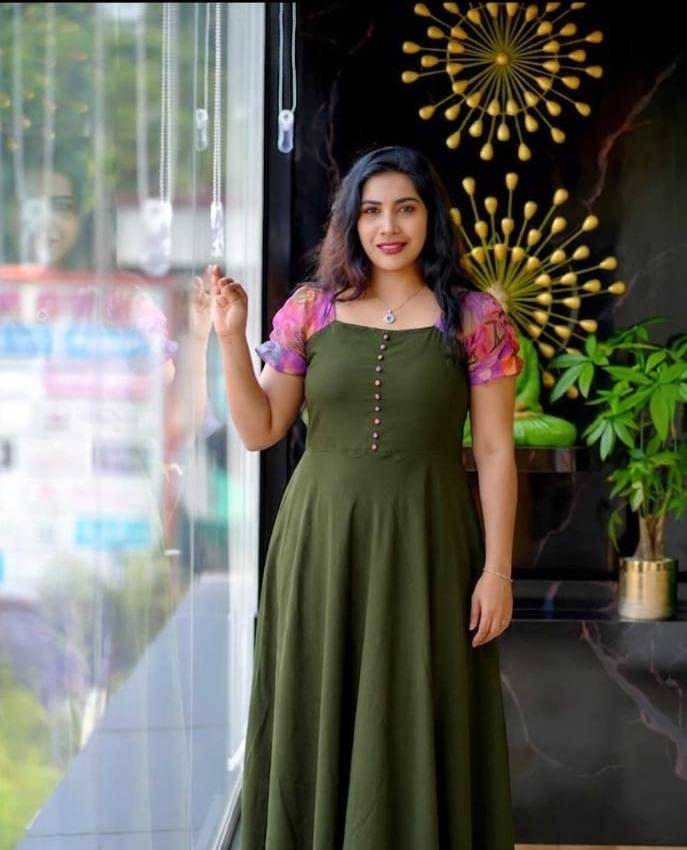 Vogue Flare Georgette Frock