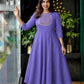 Aura Designer Handwork Silk Flared Frock