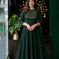 Aura Designer Handwork Silk Flared Frock