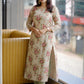 GOLDEN TISSUE KURTI