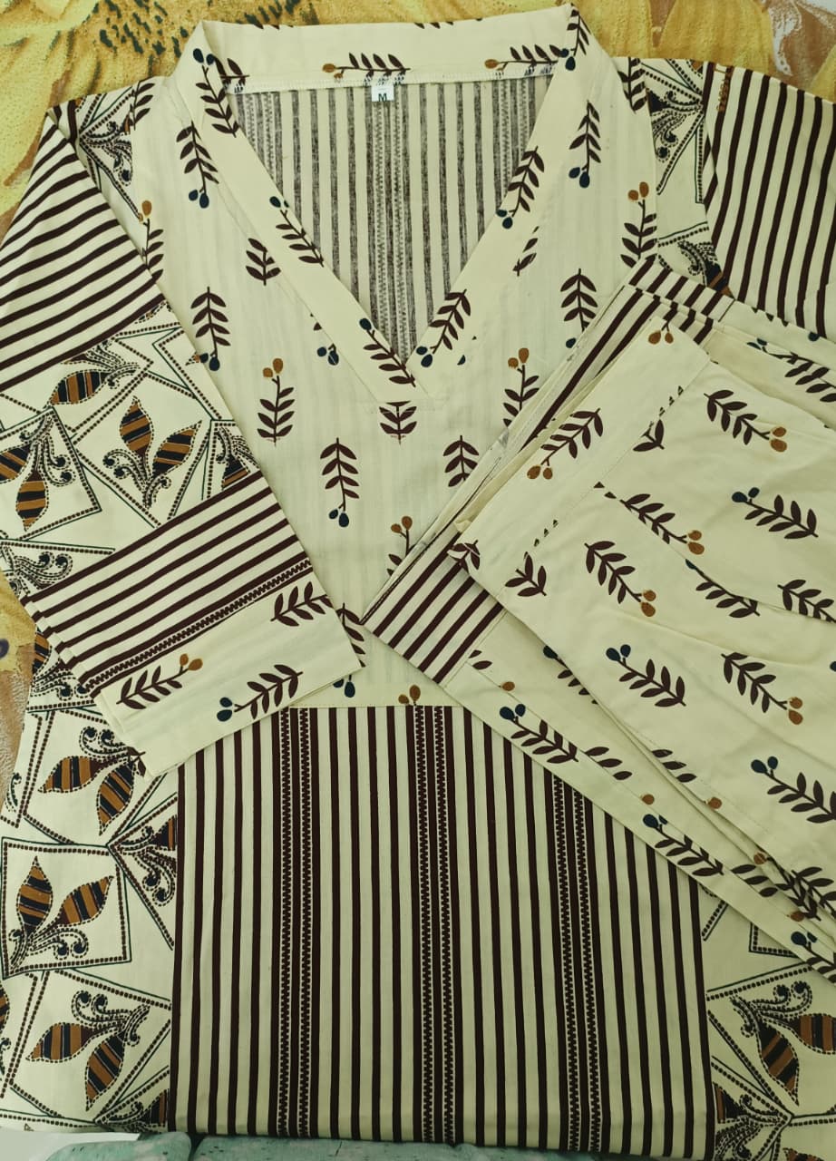 Grace & Comfort: Everyday Printed Cotton Co-Ord