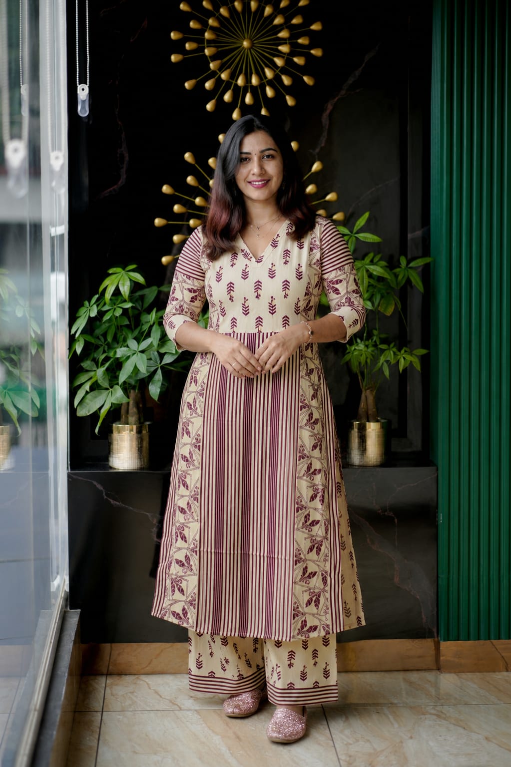 Grace & Comfort: Everyday Printed Cotton Co-Ord