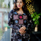 Premium Cotton Block-Printed Flared Anarkali Kurta