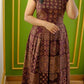 100% Cotton Printed Crop Top & Midi Skirt Set
