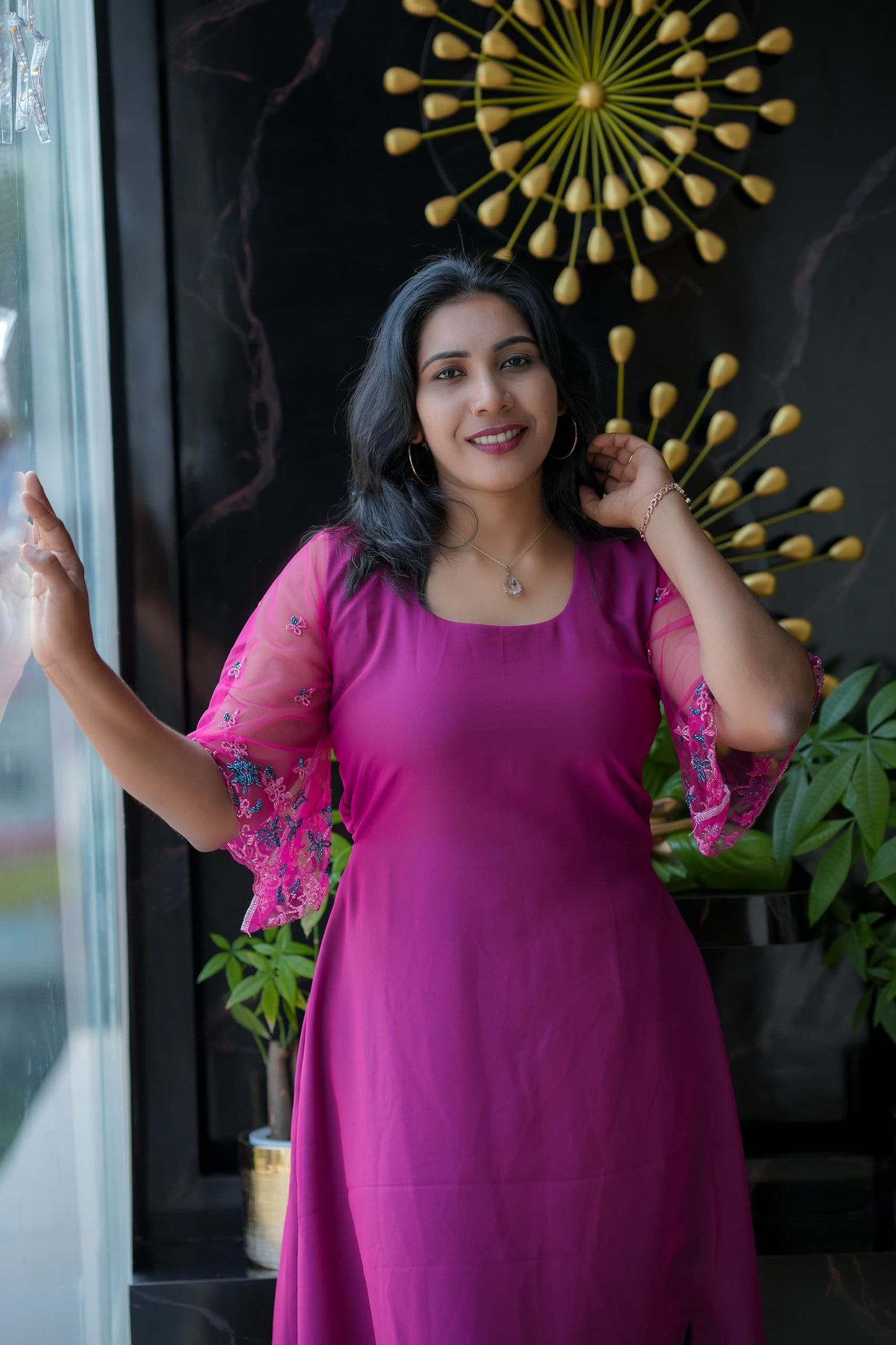 Georgette Aline Frock for Functions