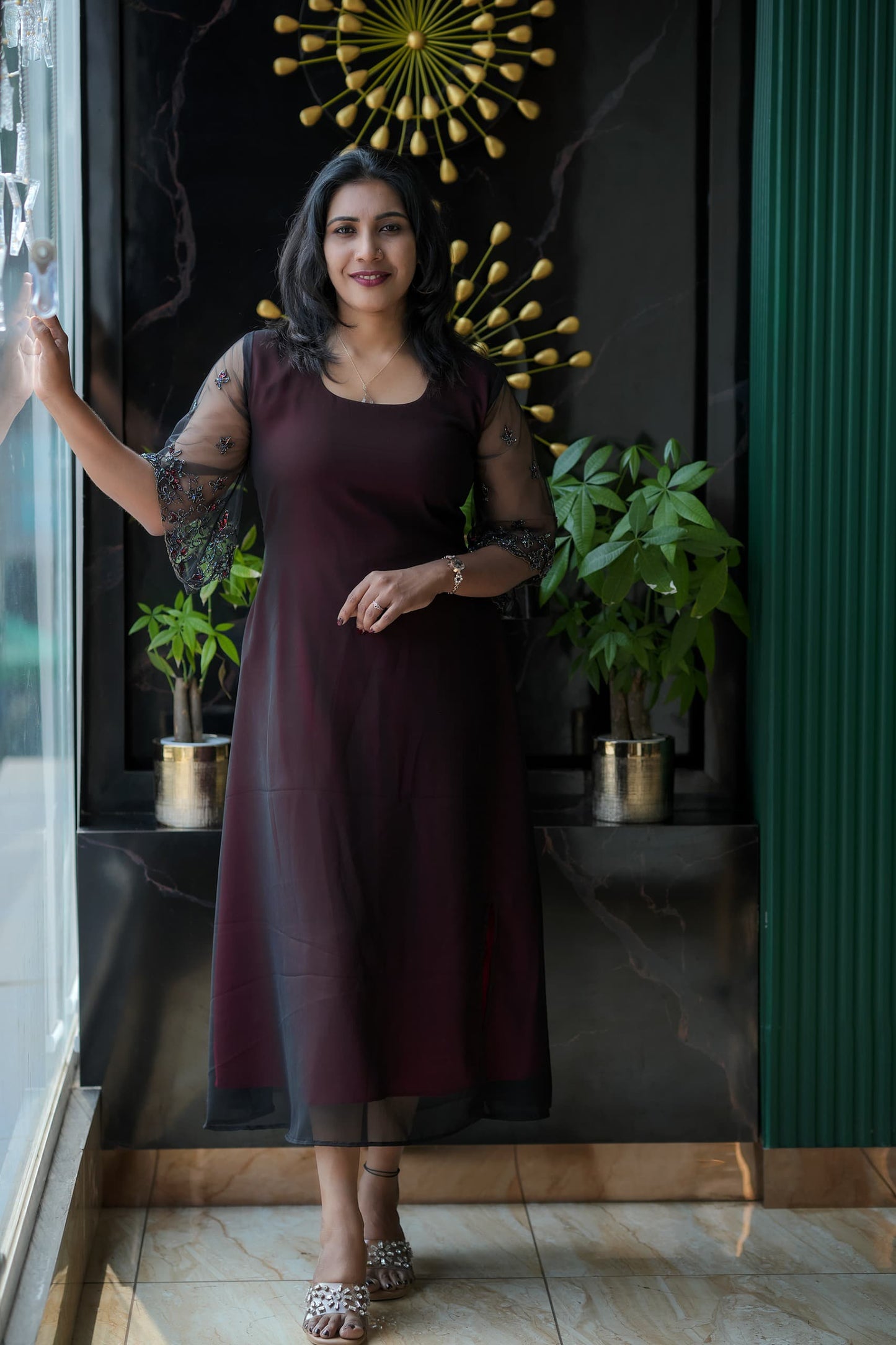 Georgette Aline Frock for Functions