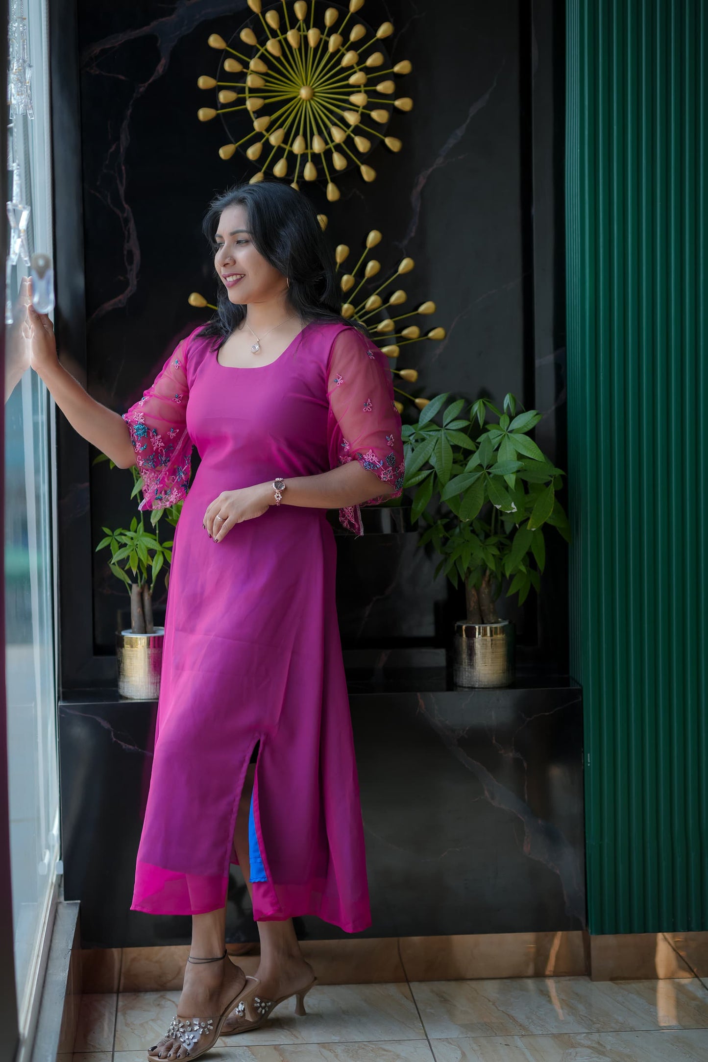 Georgette Aline Frock for Functions