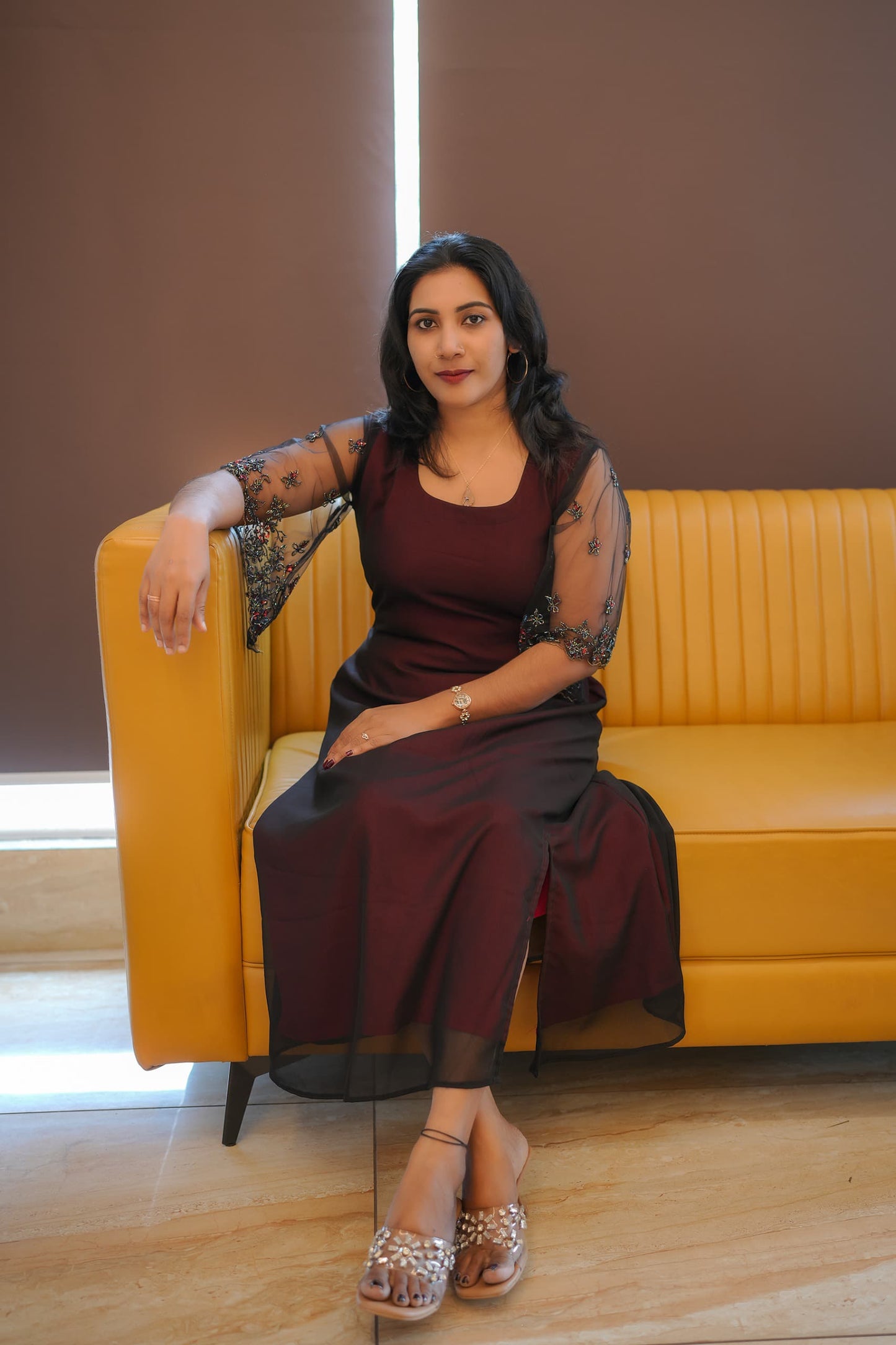 Georgette Aline Frock for Functions