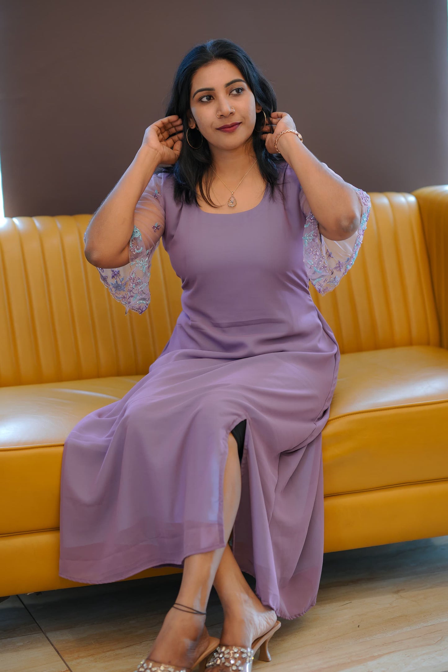 Georgette Aline Frock for Functions