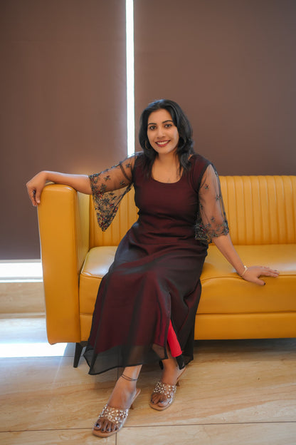 Georgette Aline Frock for Functions