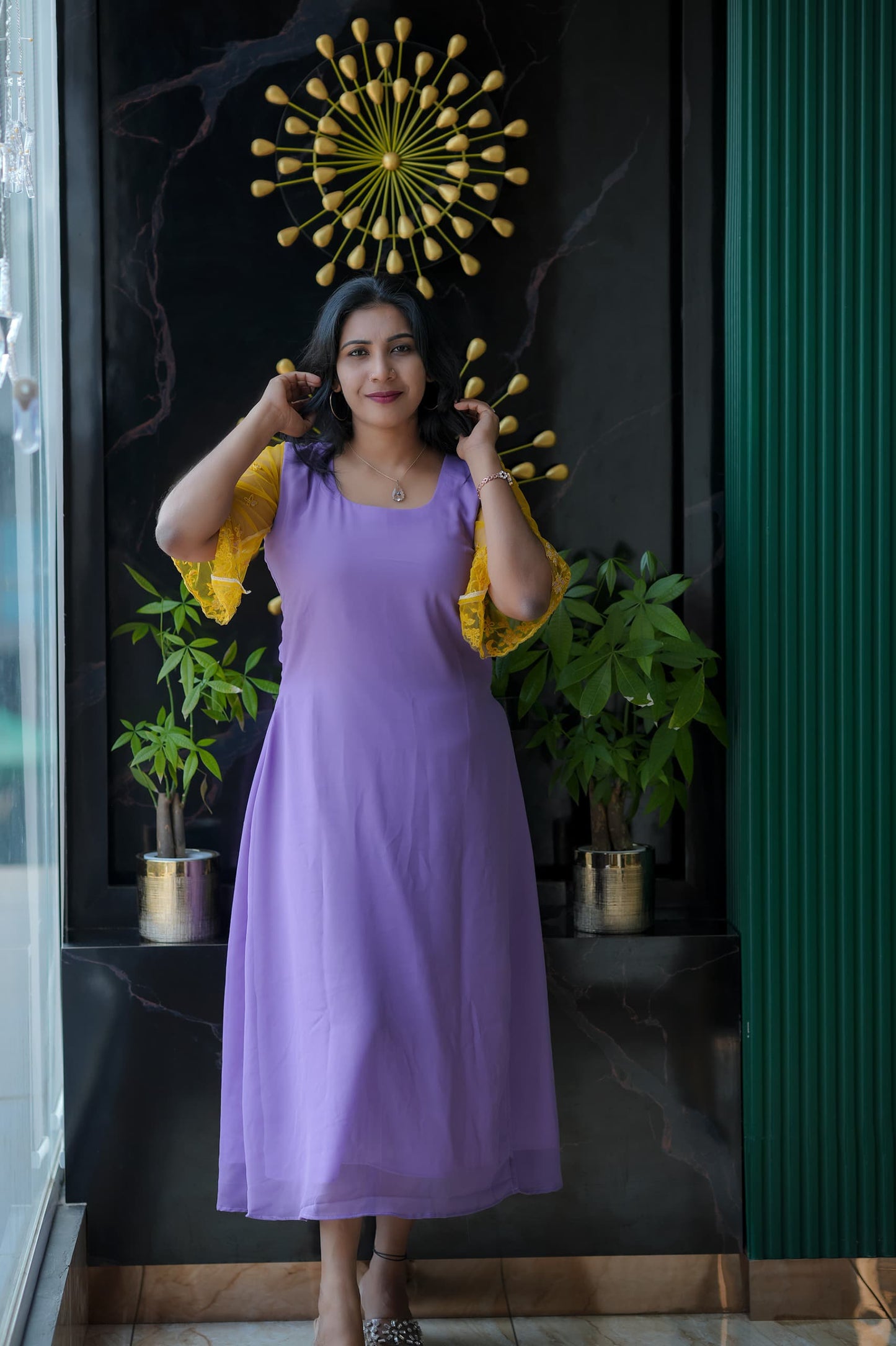 Georgette Aline Frock for Functions