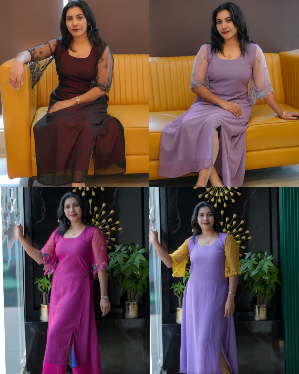 Georgette Aline Frock for Functions