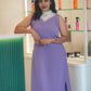 Georgette A Line Frock in Variety Colors