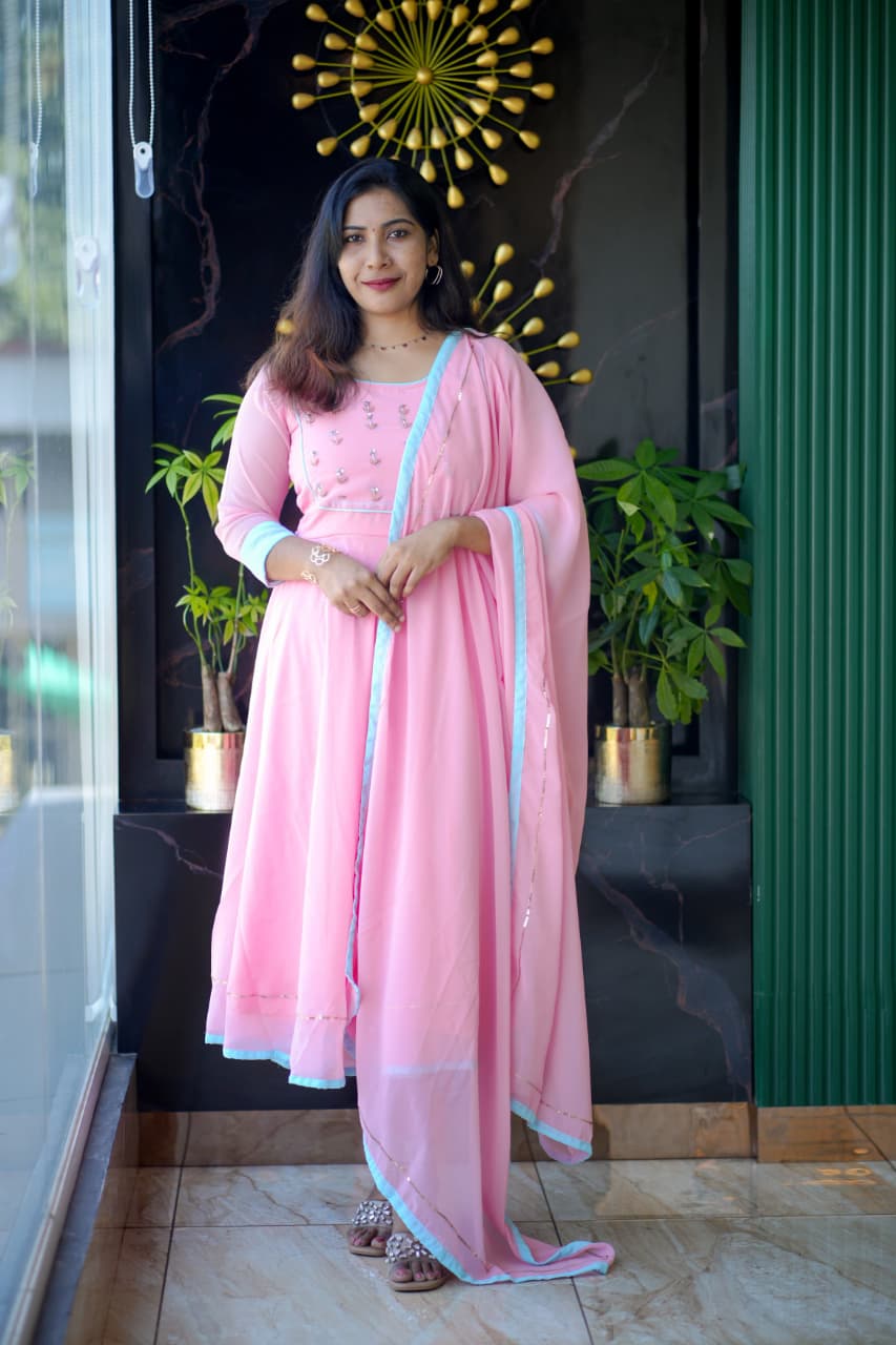Georgette partiwear set
