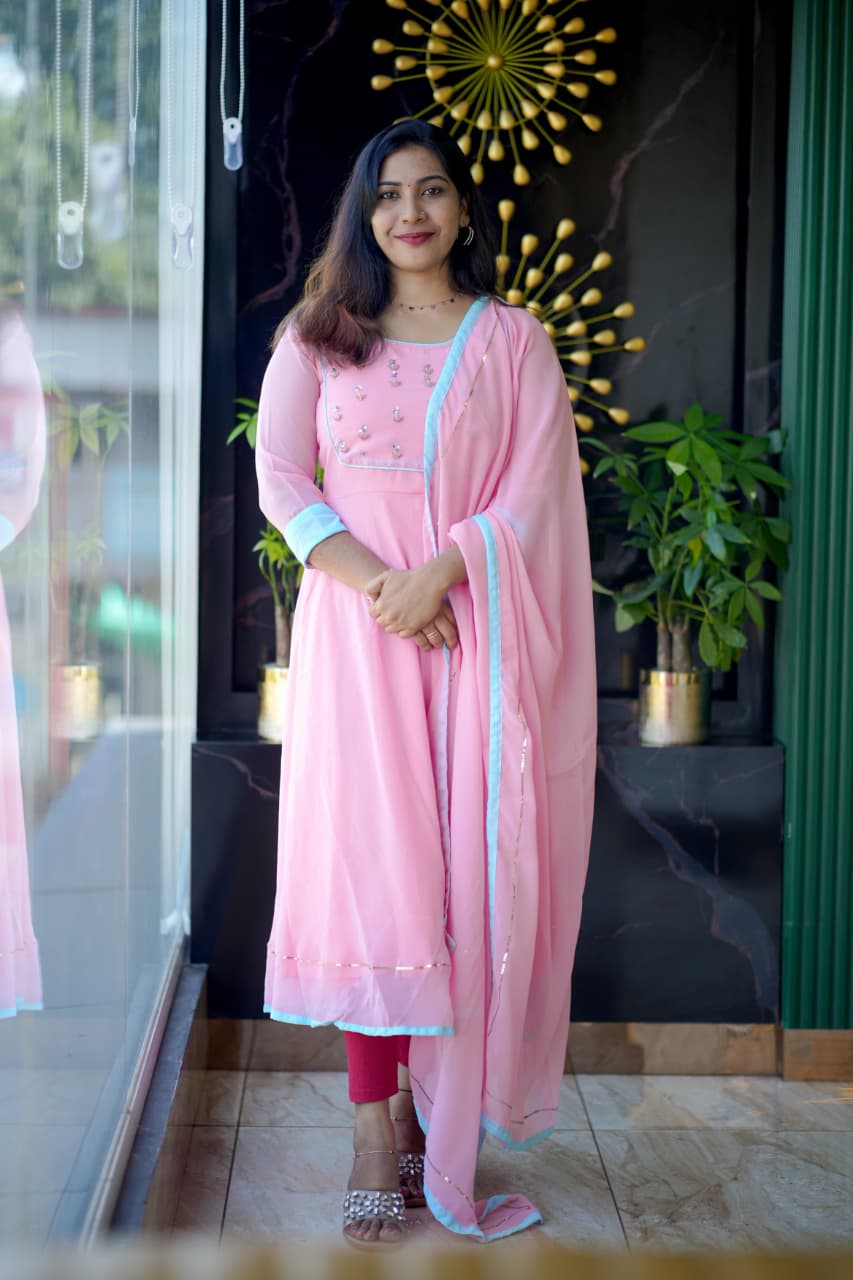 Georgette partiwear set