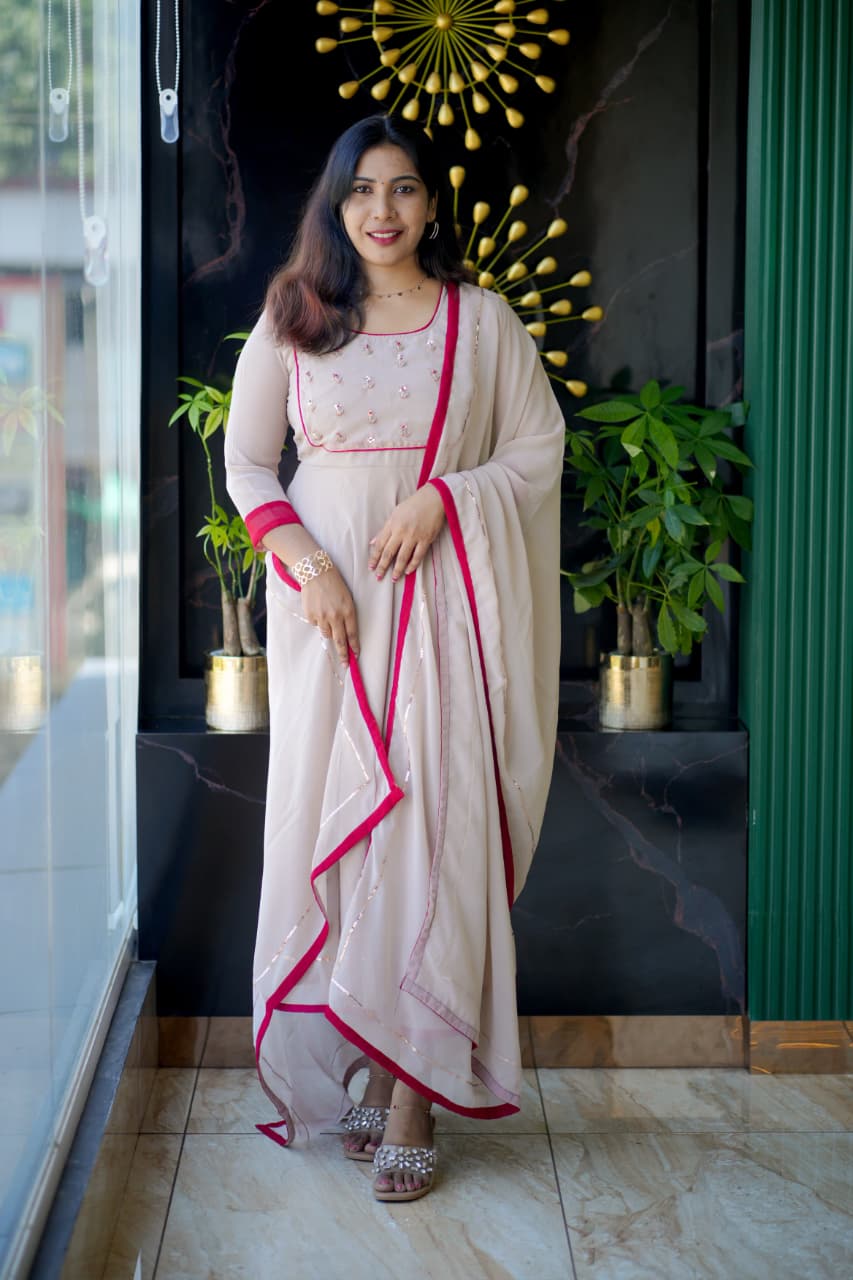 Georgette partiwear set