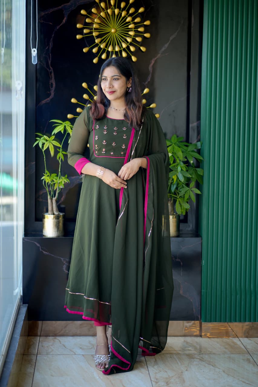 Georgette partiwear set