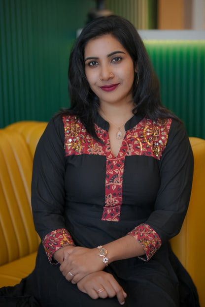 Beautiful Rayon Umbrella Kurti