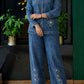 DENIM CORD SET