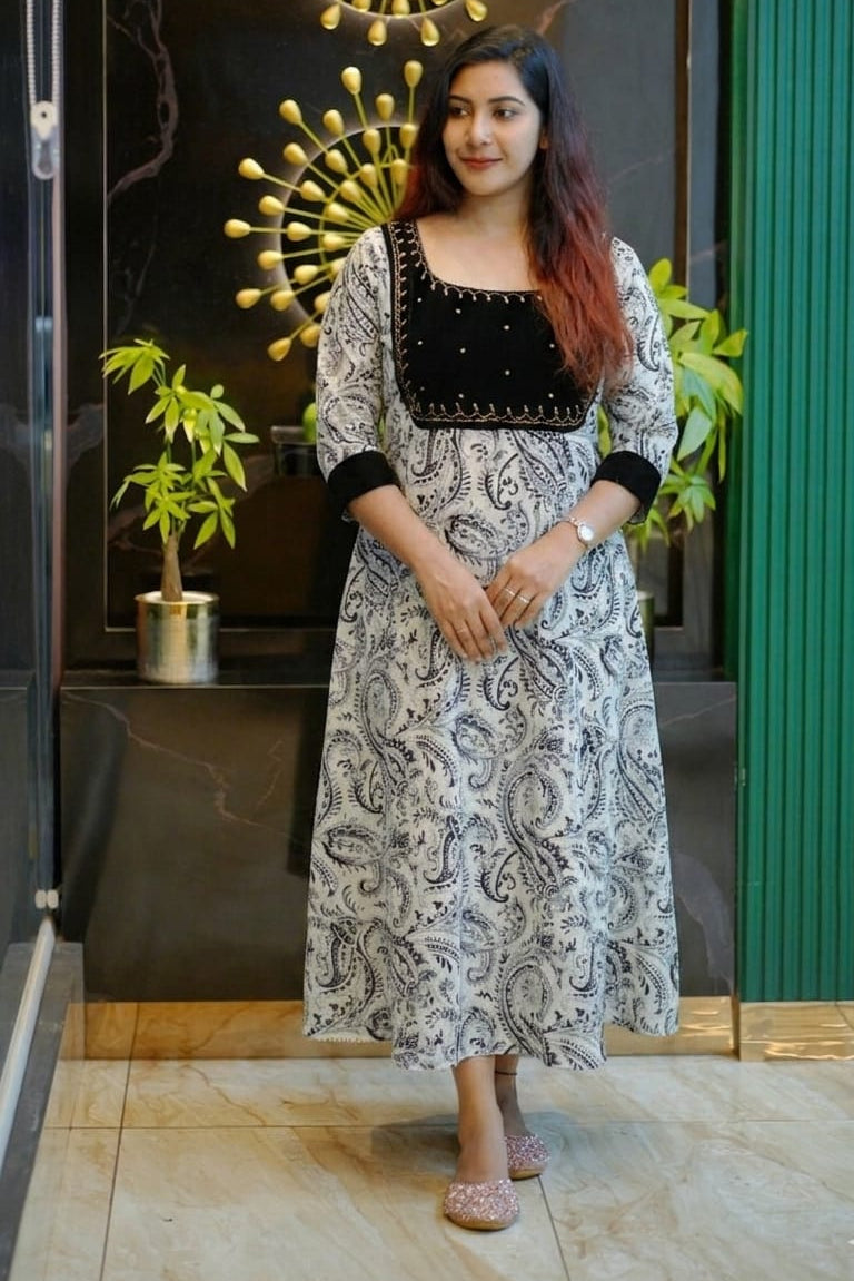 A LINE KURTI