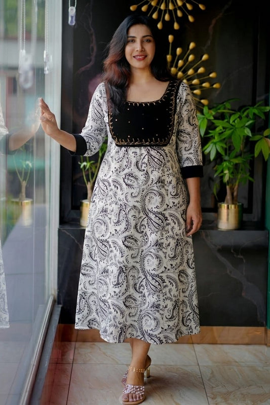 A LINE KURTI