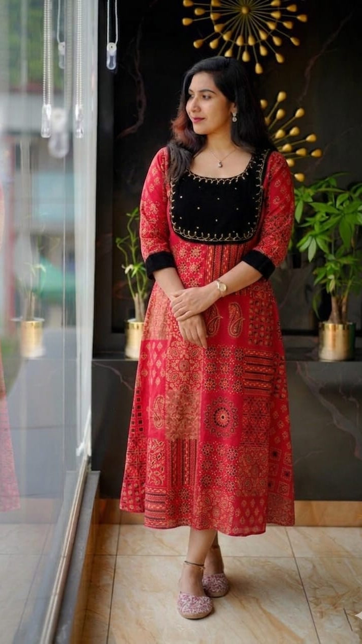 A LINE KURTI