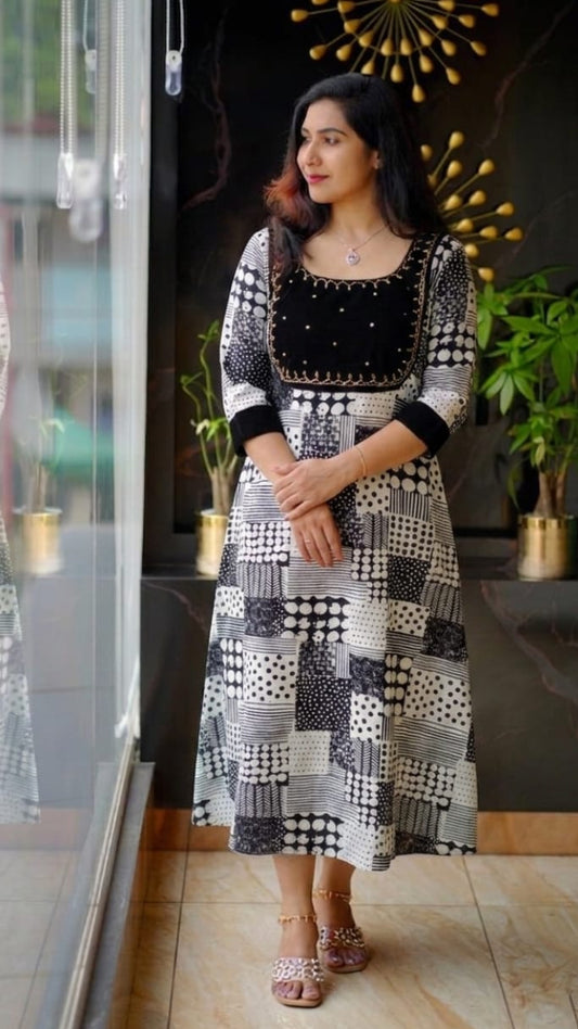 A LINE KURTI