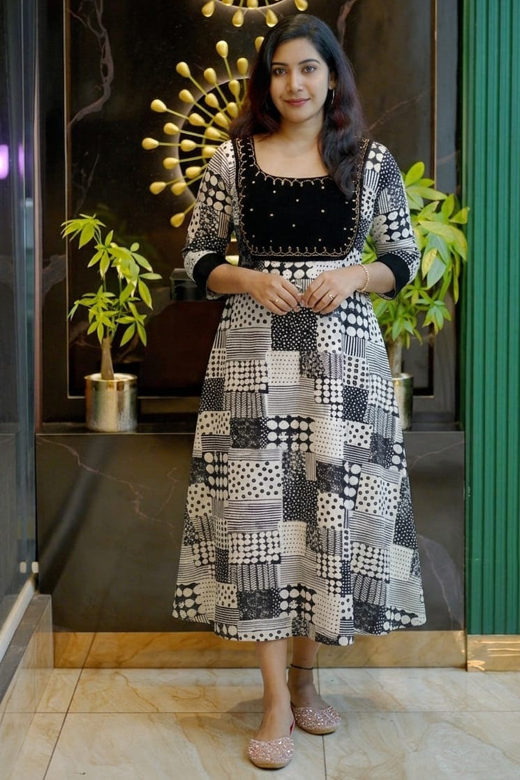 A LINE KURTI