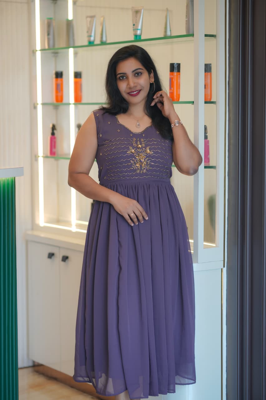 Designer Dress - Variety Colors