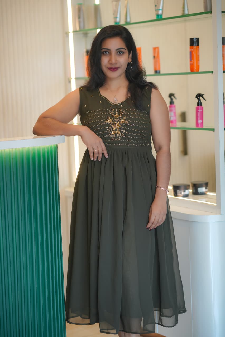 Designer Dress - Variety Colors