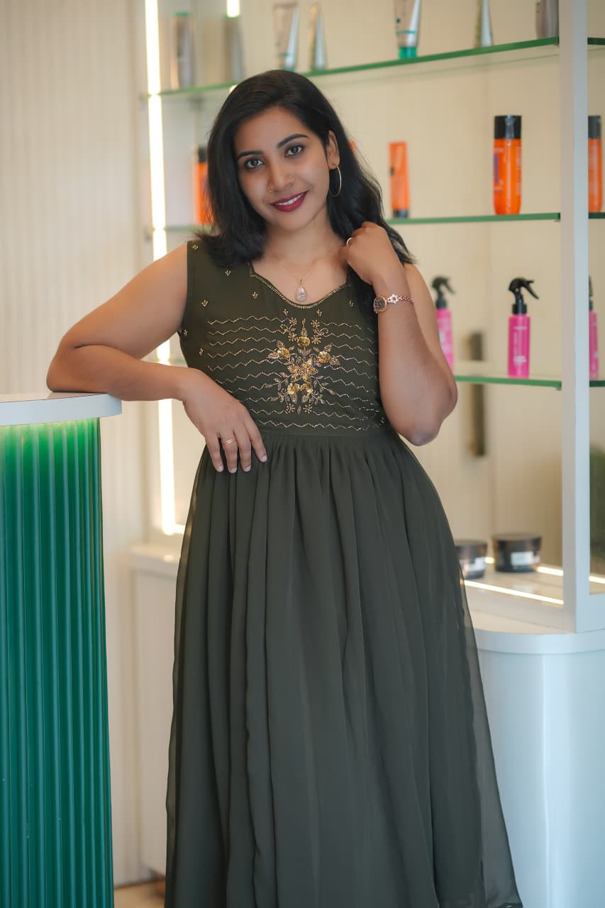 Designer Dress - Variety Colors