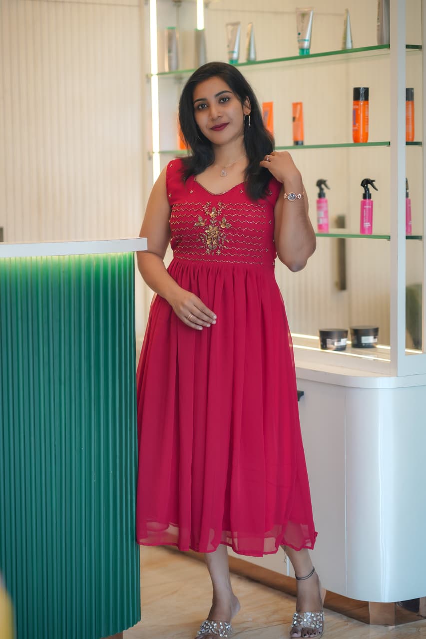 Designer Dress - Variety Colors