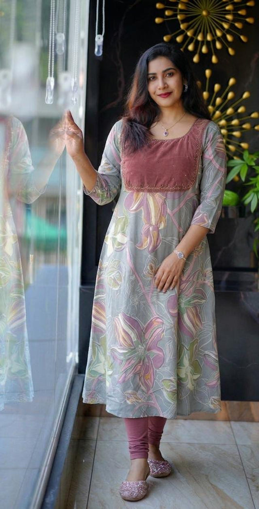 A LINE KURTI