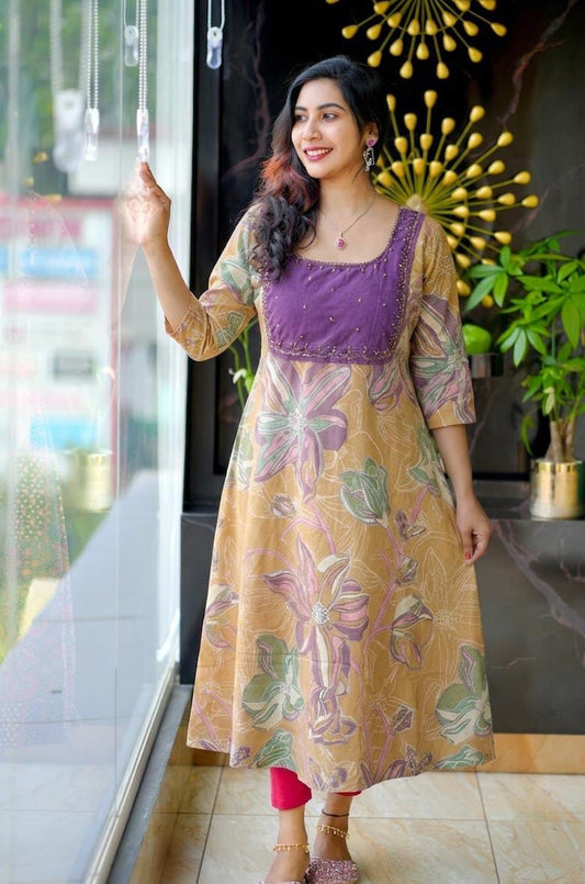 A LINE KURTI