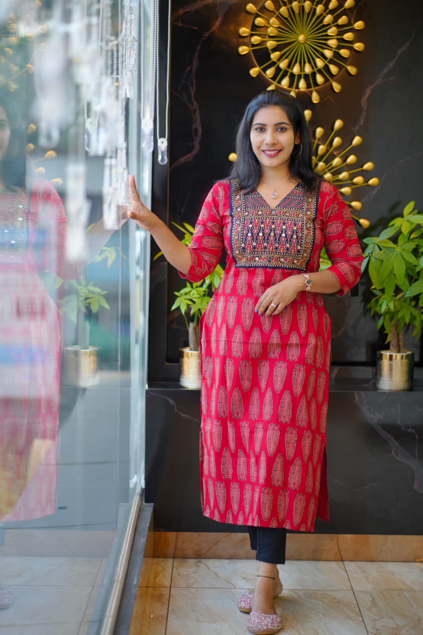 Elegant Ethnic Printed kurti collection