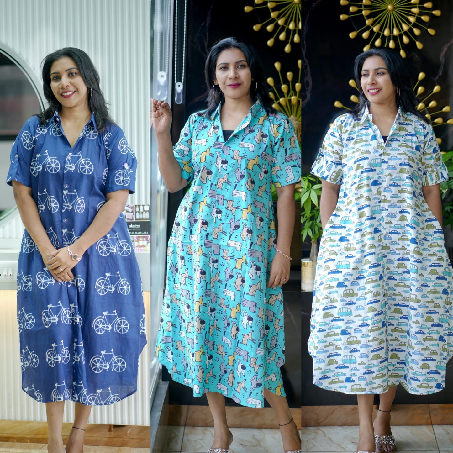 COTTON PRINTED FROCK