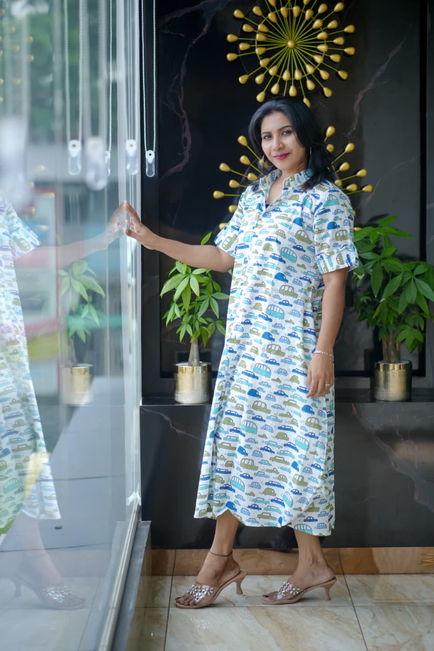 COTTON PRINTED FROCK